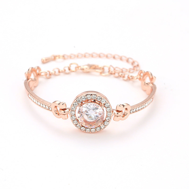 Venta al por mayor Pulsera de aleación de diamantes